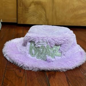 Bratz Fluffy Purple Bucket Hat